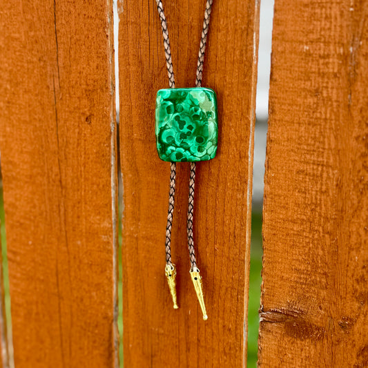 Malachite Square Bolo